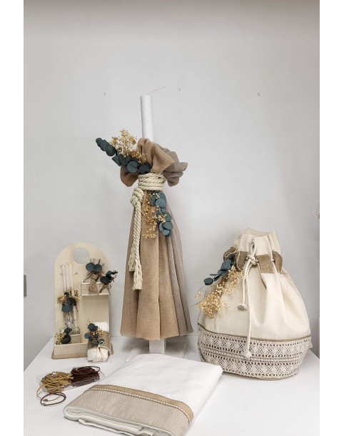 BOHO ΜΕ ΔΙΠΛΗ ΓΑΖΑ ΚΑΙ ΚΟΡΔΟΝΙ