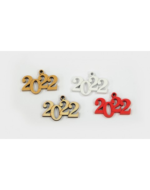 2022 ΞΥΛΙΝΟ ΚΡΕΜΑΣΤΟ 4cm x 2.8cm